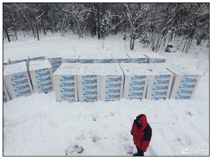 Газобетонные блоки газоблоки Бонолит