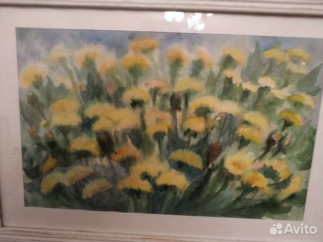 Картина акварель