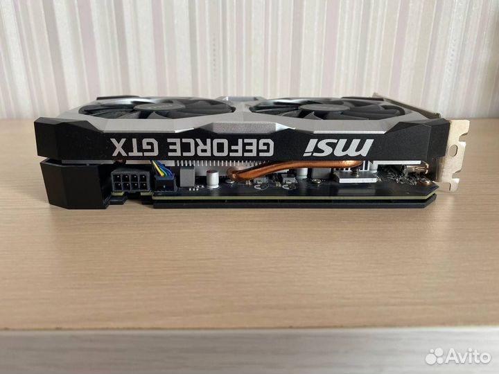 MSI nvidia GeForce GTX 1660TI ventus XS 6G OCV1 6г