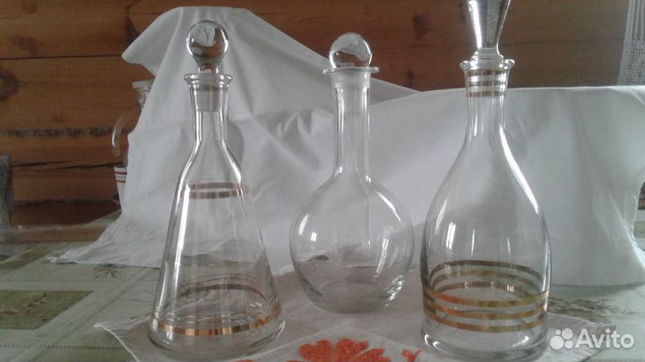 Графины(штофы) для вина