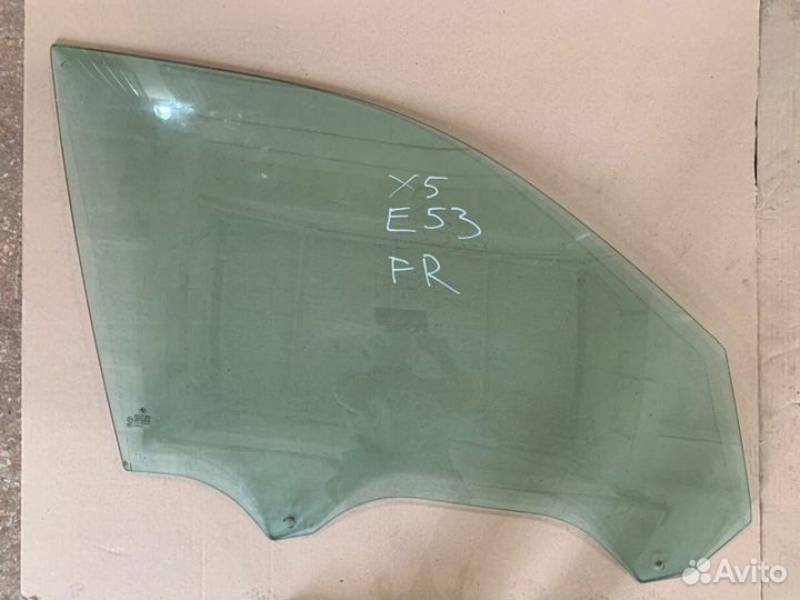 Стекло переднее правое Bmw X5 E53 LCI M54B30 2004