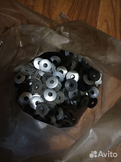 Шайбы с уплотнителем