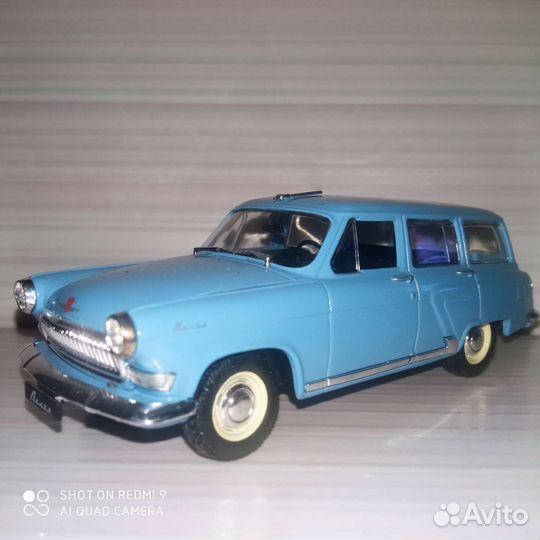 Модель автомобиля Волга 1:43