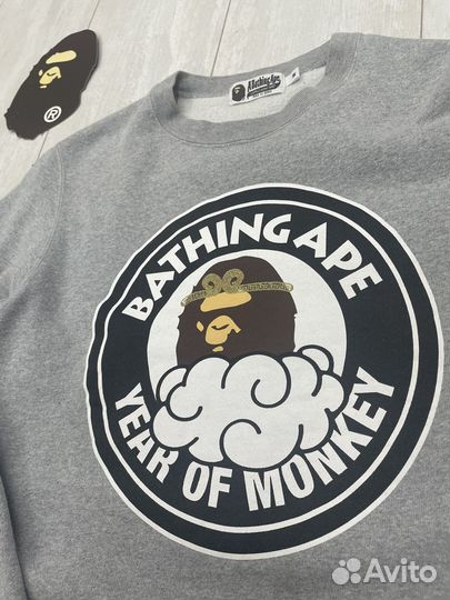 Свитшот bape year of monkey