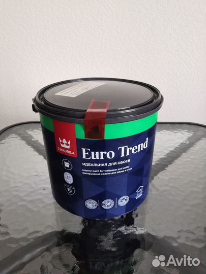 Краска для стен и потолков Tikkurila матовая