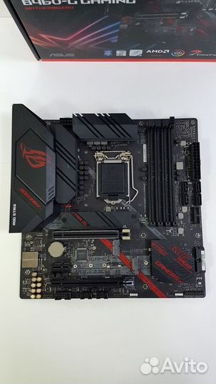 Мат. плата asus ROG strix B460-G gaming сокет выпр