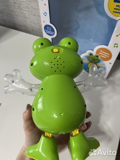 Игрушка танцующая лягушка