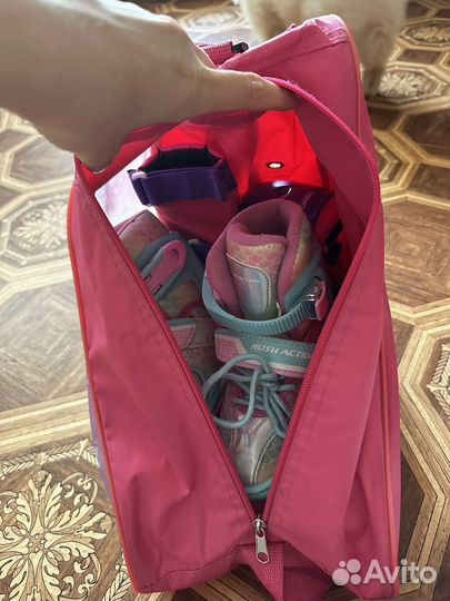 Ролики детские 26 29 с сумкой и защитой