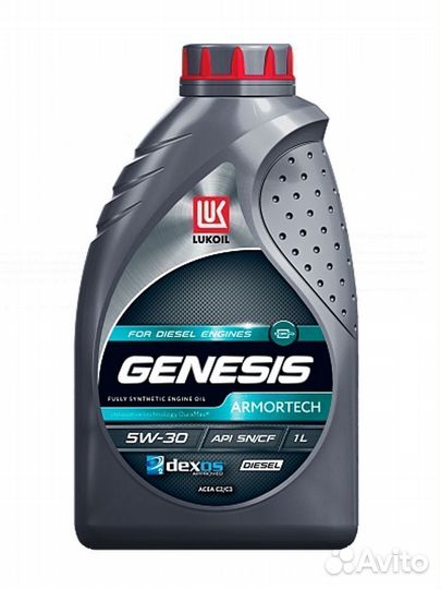 Лукойл genesis armortech diesel 5W30 1л