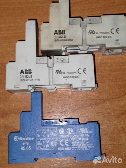 Контактор LC1D09BL и разетки