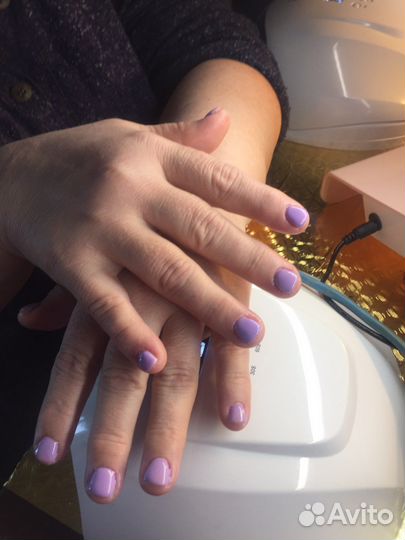 Маникюр с покрытием гель лак