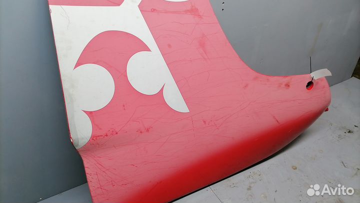 Боковой верхний спойлер левый scania g250