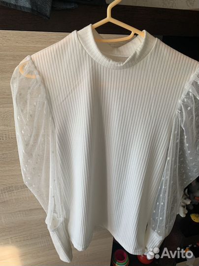 Блузка белая для девочки 152 158