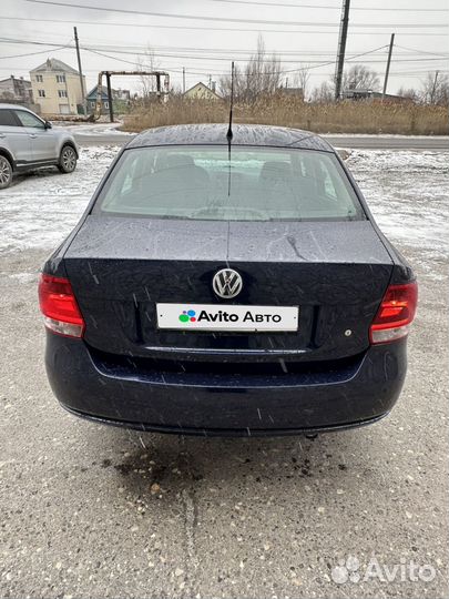 Volkswagen Polo 1.6 AT, 2012, 169 500 км