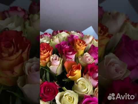 101 роза / Розы / Розы с доставкой / Букет роз объявление продам