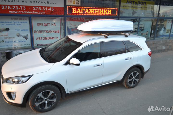 Багажник бокс на крышу Kia Sorento Prime (2015)