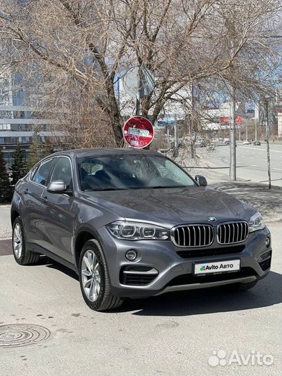 BMW X6 3.0 AT, 2017, 87 000 км