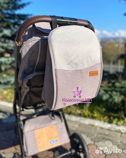 Коляска прогулочная luxmom 609