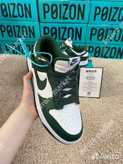 Nike Dunk Low Varsity Green Оригинал