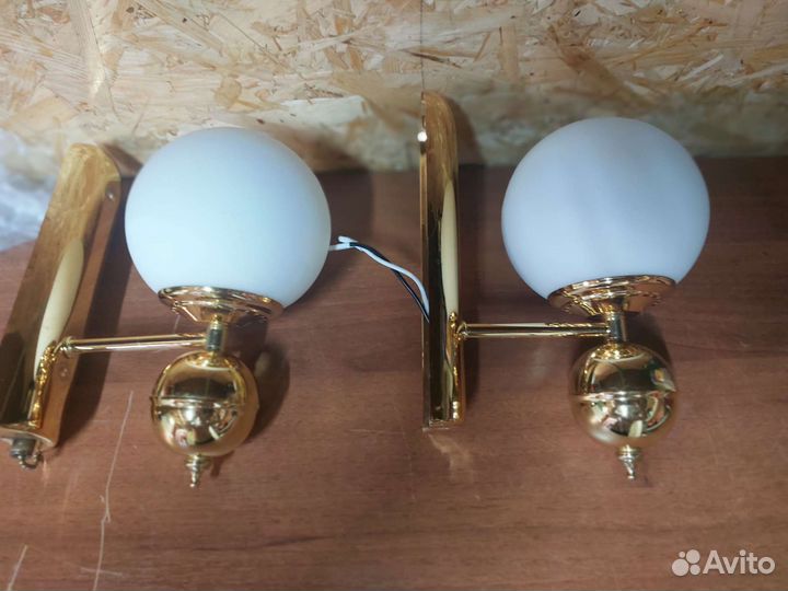 Настенный светильник бра 2 шт бу