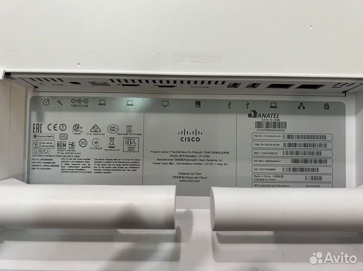 Cisco dx-80 система видеосвязи /ip телефония