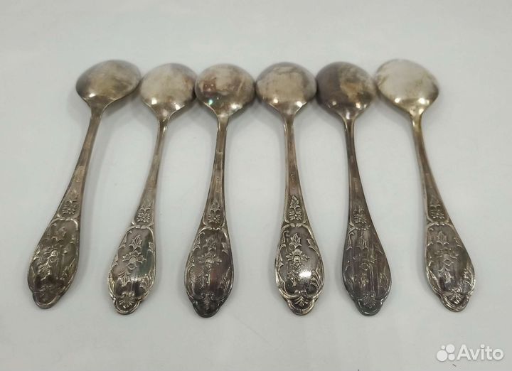 Набор чайных ложек, СССР, 1966 год