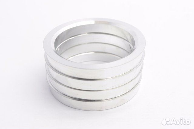 Комплект центровочных колец 64,1-72,6