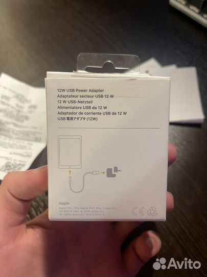 Оригинальный Блок Питания 12w для iPhone
