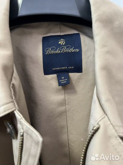 Тренч мужской brooks brothers