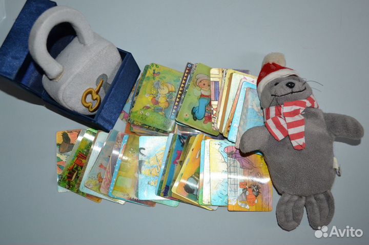 Календарики Стерео карманные Мультфильмы 77-90г