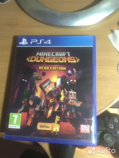 Игры для приставок ps4 Minecraft dungeons
