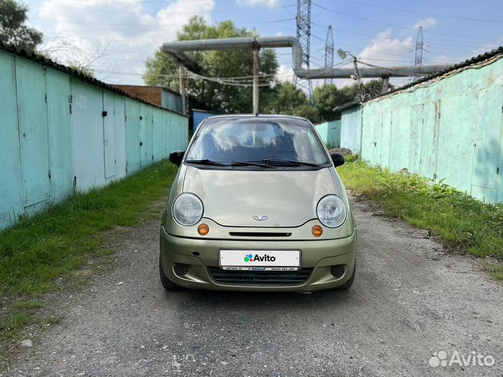 Daewoo Matiz 0.8 МТ, 2008, 107 077 км