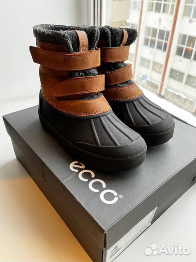 Ботинки зимние детские ecco, 33 размер