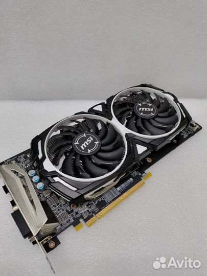 Видеокарта rx580 8gb MSI