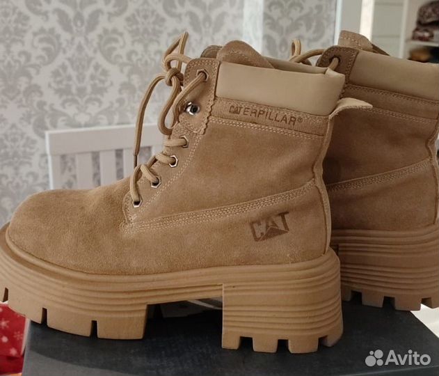 Ботинки женские зимние натуральная замша