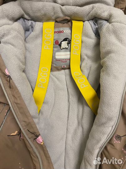 Зимний комбинезон Pogo kids 80 размер