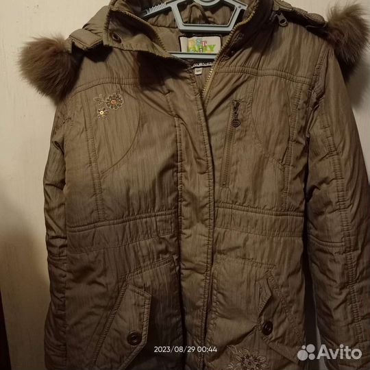 Куртка для девочки 134 зимняя