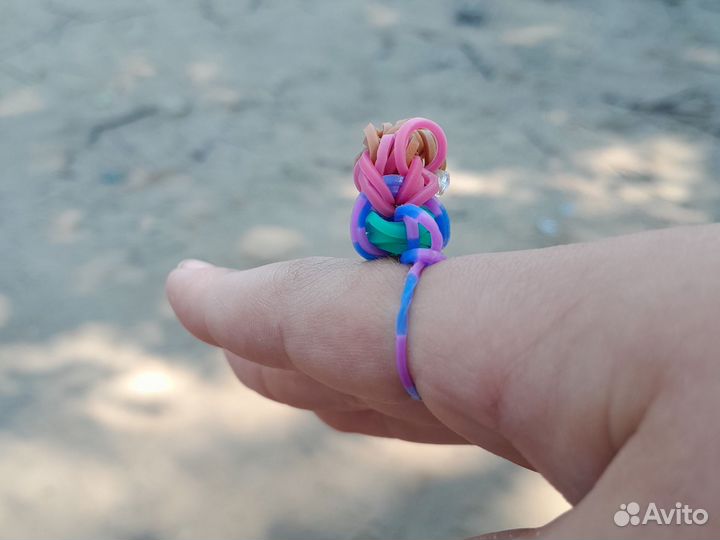 Колечки из ризиночек подробнее в лс