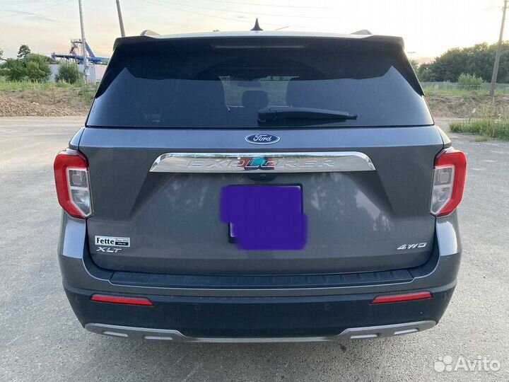 Задний бампер Ford Explorer 6 2019 2020 2021