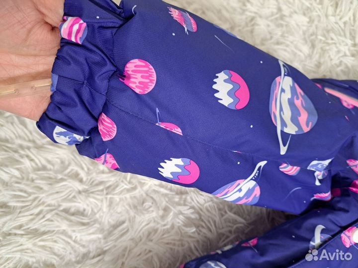 Зимний комбинезон для девочки 86