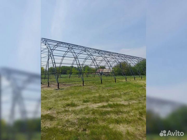 Ангар от производителя под ключ. Размер 20х55м