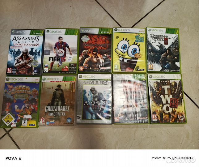 Диски на xbox 360