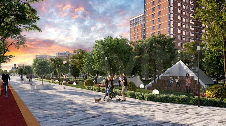 Квартира-студия, 64,4 м², 2/16 эт.