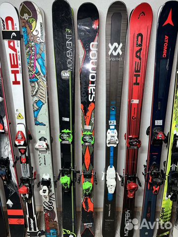 Горные лыжи комплект объявление продам