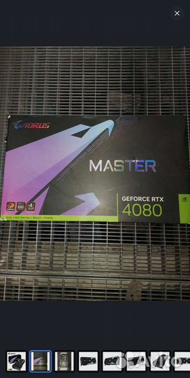 Видеокарта gigabyte rtx 4080 aorus master
