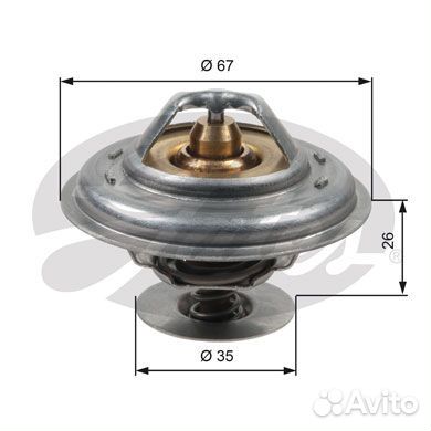 Термостат VW Crafter LT PassatTransporter Audi A3