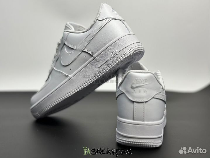 Кроссовки Nike Air Force 1 low white унисекс 37-45