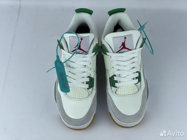 Кроссовки Nike Air Jordan 4 SB Pine Green