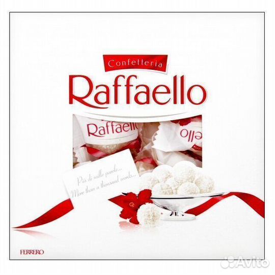 Конфеты Raffaello T24 Плоская 240 г