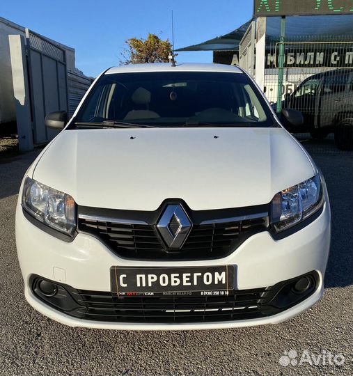 Renault Logan 1.6 МТ, 2018, 189 000 км